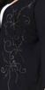 Picture of CURVY GIRL BLACK OPEN CARDIGAN SEQUENCE